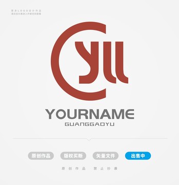 C字母Y字母L字母LOGO