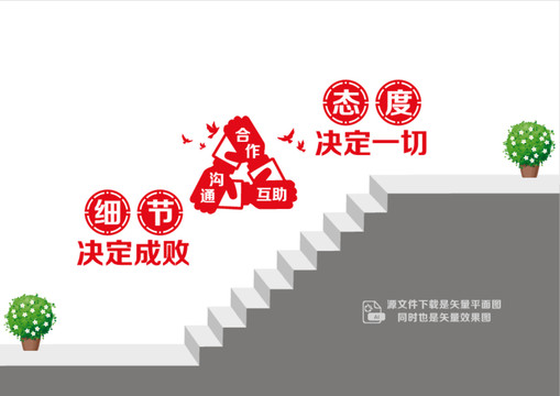 企業(yè)文化階梯標語