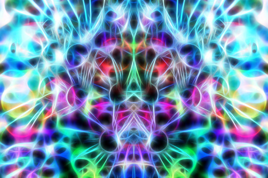 光影夢幻線條背景