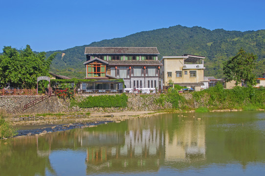 漳州南靖船场溪客栈民居