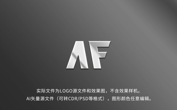 NF設(shè)計LOGO標(biāo)志AF
