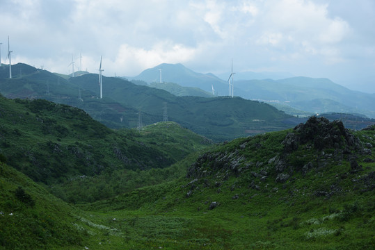 绿色高原景观