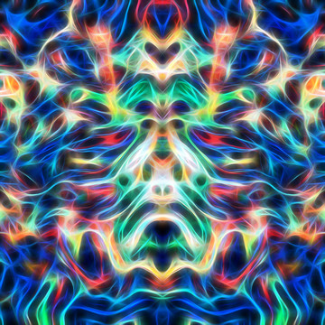 幻彩炫彩幾何線(xiàn)條圖案