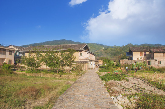 璞山村山村风景