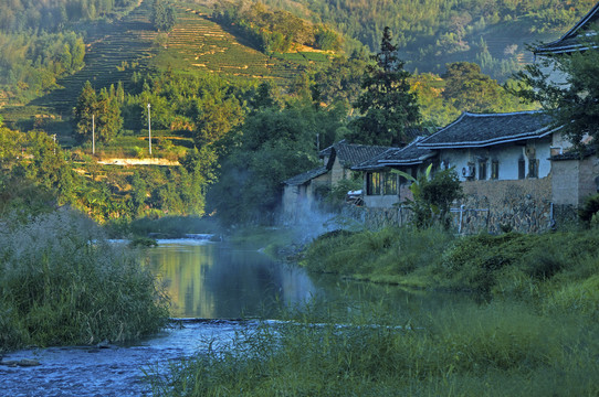 璞山村美丽景色