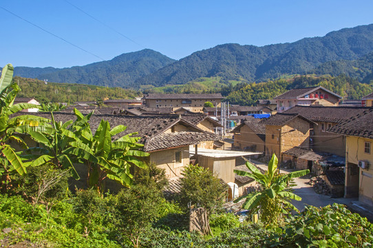 坎下村风景民居