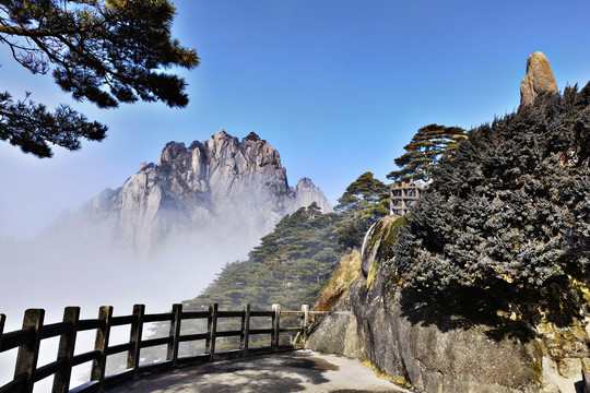 黄山莲花峰