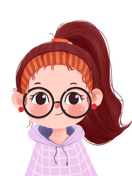 眼鏡女孩