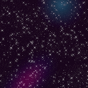 璀璨夢幻星空