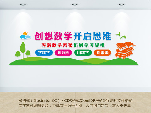 數(shù)學文化墻