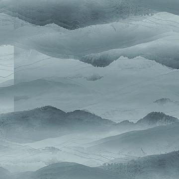 山水背景墻