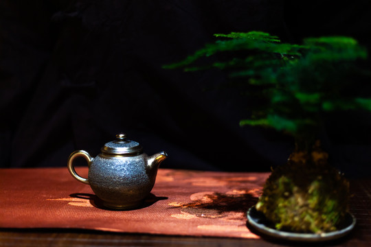 柴烧茶壶茶具器皿