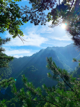 大别山白马尖