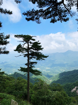 大别山白马尖