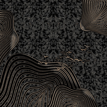 藝術(shù)意境線條裝飾畫背景墻