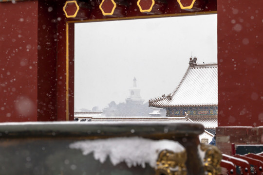 故宫雪景