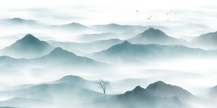 中式山水畫