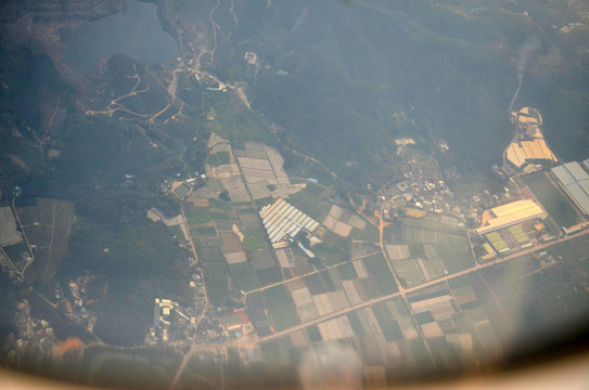 山区乡镇鸟瞰