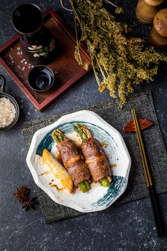 日式照烧牛肉卷