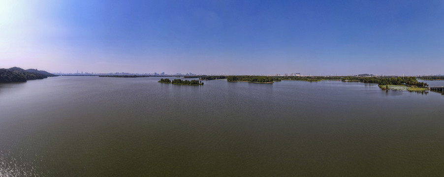 武汉东湖5A景区全景图