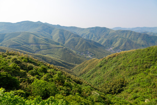 杭州莫干山风光