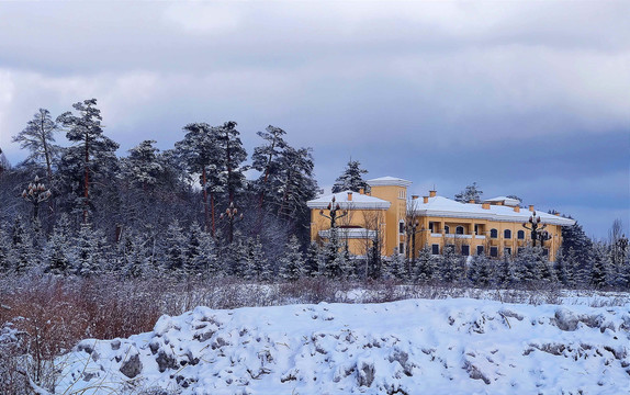 风雪原野