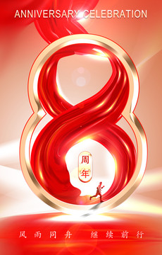 8周年海報