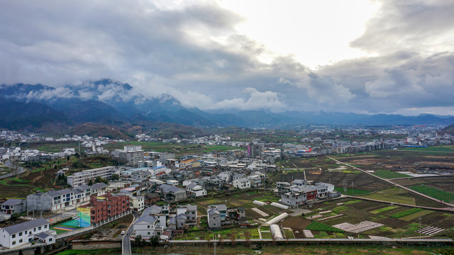 中峰观景台落日