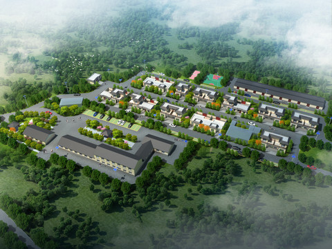 農(nóng)村改造效果圖