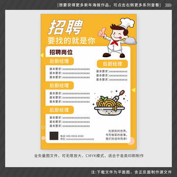 招聘海報(bào)