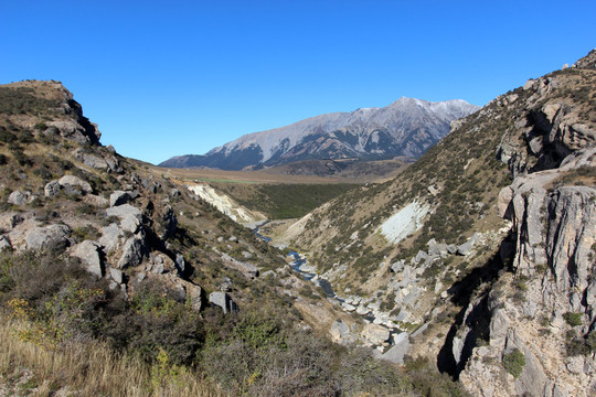 新西兰南岛城堡山