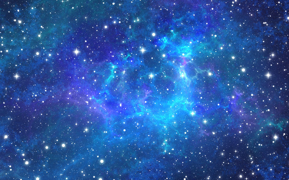 藍色星空