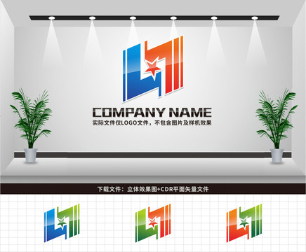 LL字母LOGO