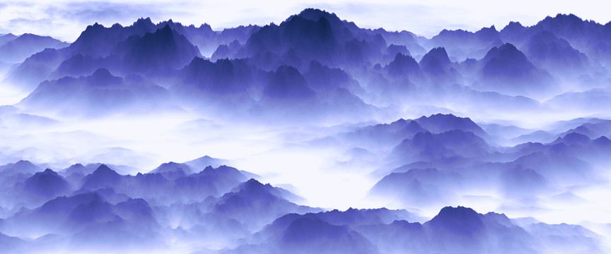 水墨山水畫