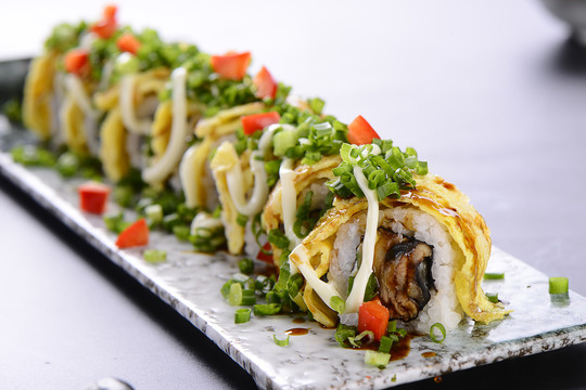 玉子燒鰻魚卷