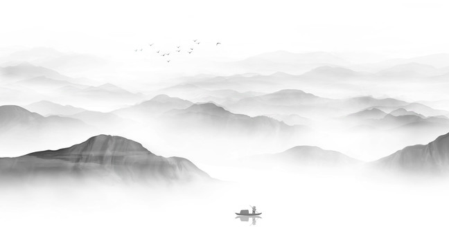 水墨山水
