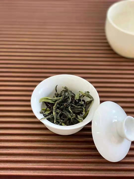 茶干茶汤茶叶特写