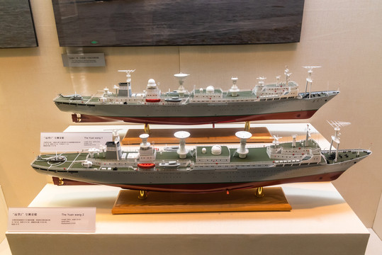 测量船模型