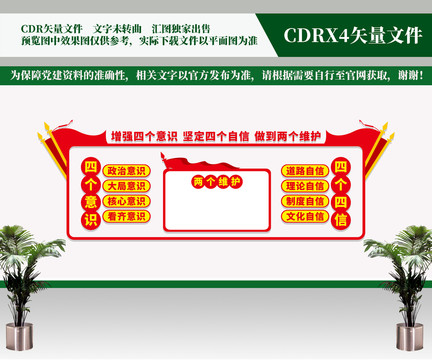 四个意识四个自信两个维护