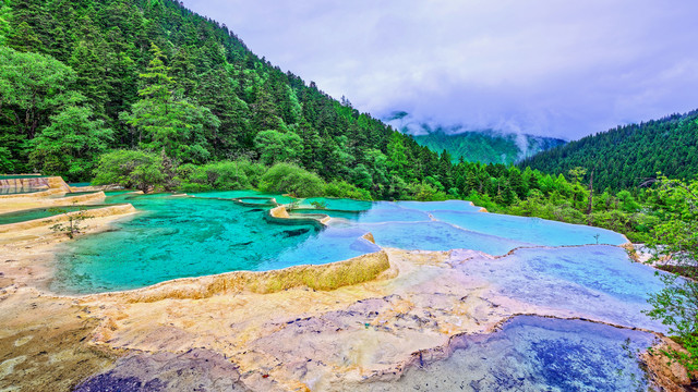 四川黄龙风景区