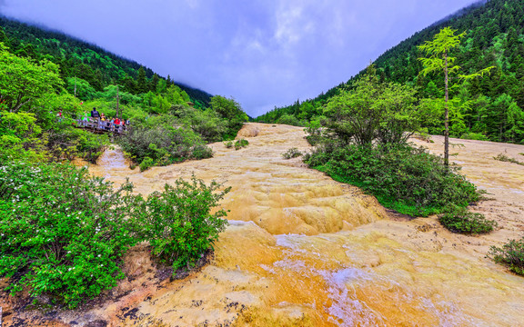 四川黄龙风景区