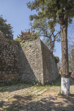 昆明明代城墙残段