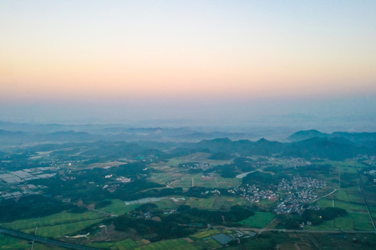 江郎山日出