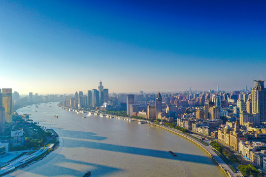 上海航拍全景风光