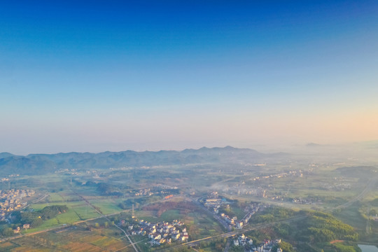 江郎山日出