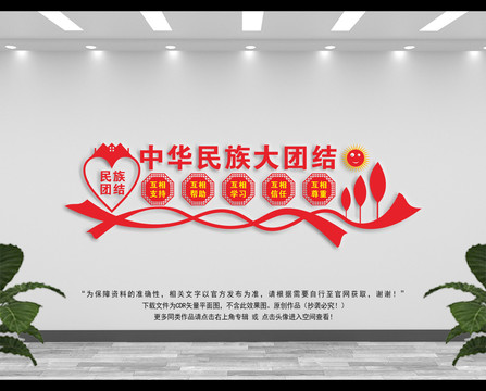 民族團(tuán)結(jié)文化墻