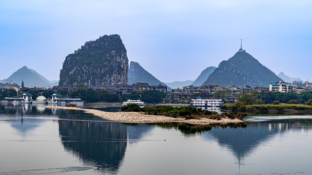 广西桂林市象山景区风光