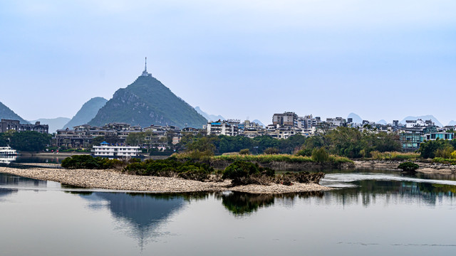 广西桂林市象山景区风光