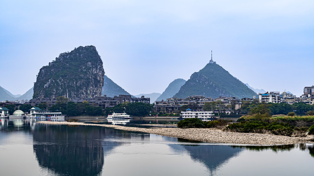 广西桂林市象山景区风光