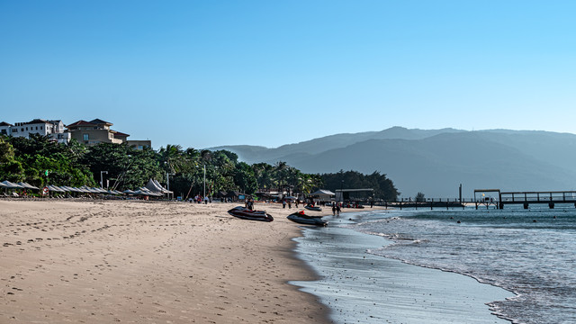 中国海南三亚市亚龙湾海景